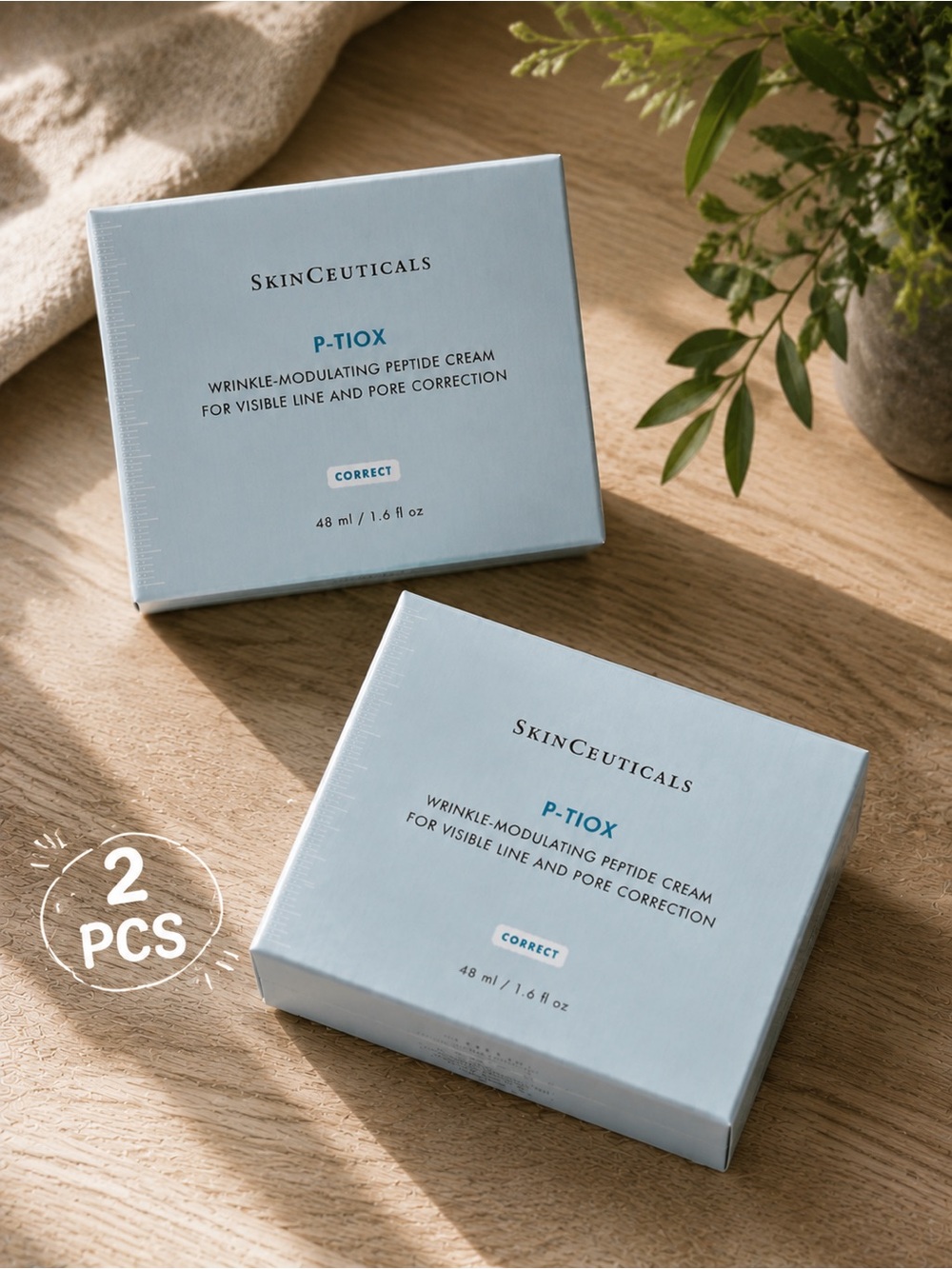 SkinCeuticals P-Tox Wrinkle-Modulating Peptide Cream - (2 PCS)